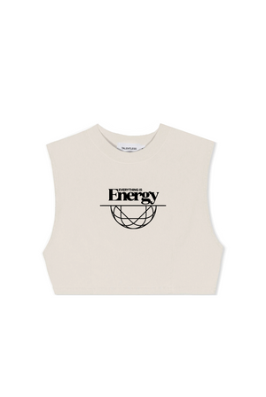 Energy Cropped Muscle Tee