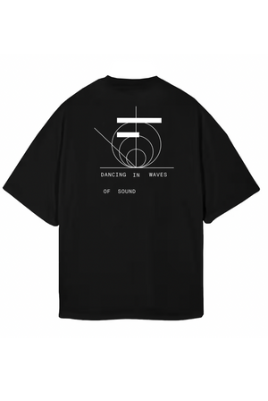Dancing In Waves Tee - Black