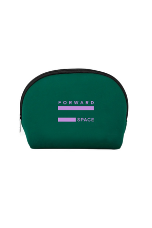 Neoprene Pouch - Green + Lavender