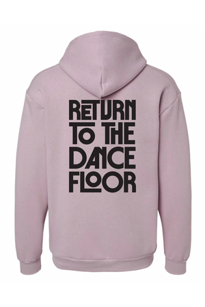 Return To The Dance Floor Hoodie - Mauve