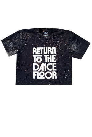 Return To The Dance Floor Galaxy Tee - Cropped