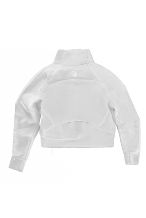 FORWARD__Space // Lululemon Scuba Oversized Crop Fleece Funnel Neck