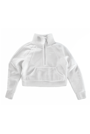 FORWARD__Space // Lululemon Scuba Oversized Crop Fleece Funnel Neck