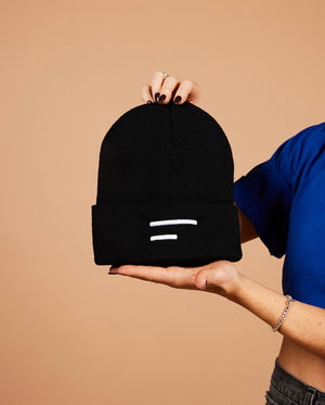 Black Classic Beanie