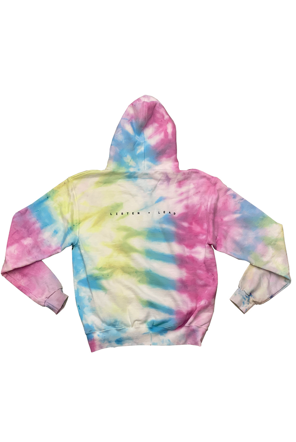 Listen Lead Tie Dye Hoodie FORWARD Space